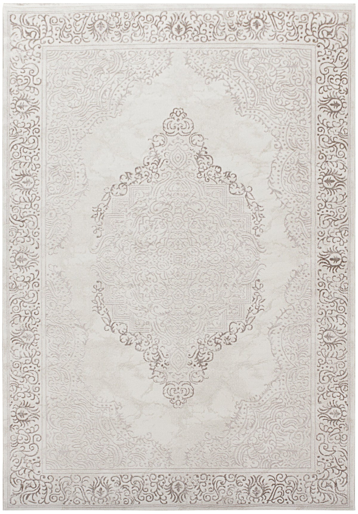 Valentina Kielo Rug – Beige / Dark Beige