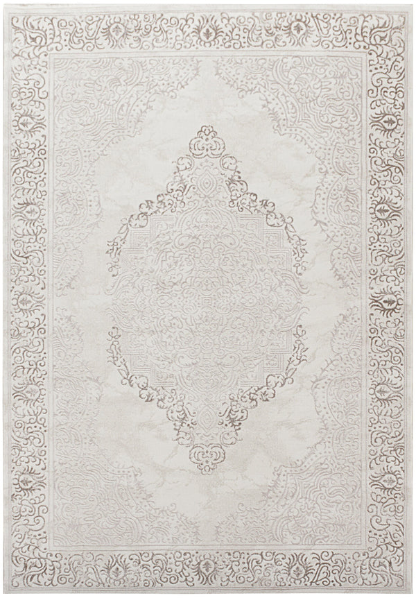 Valentina Kielo Rug – Beige / Dark Beige