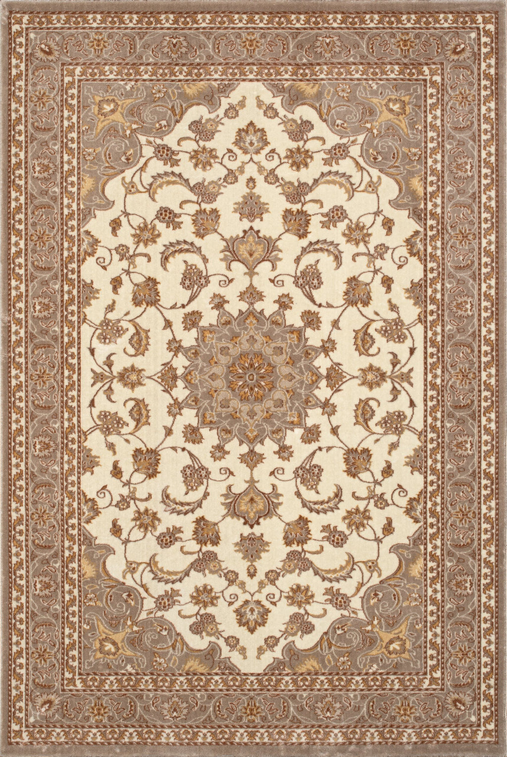 Tabriz Kaarna Rug – Beige