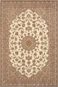 Tabriz Kaarna Rug – Beige