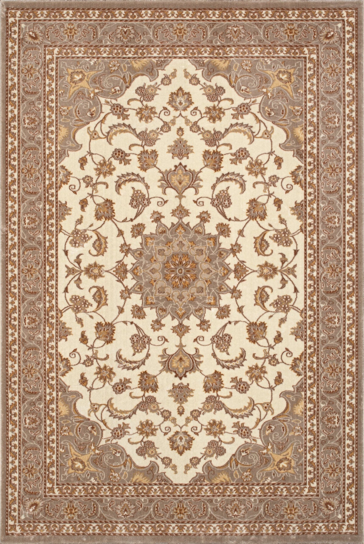 Tabriz Kaarna Rug – Beige