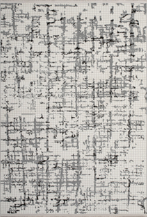 Bodrum Satama Rug – Grey / Dark Grey