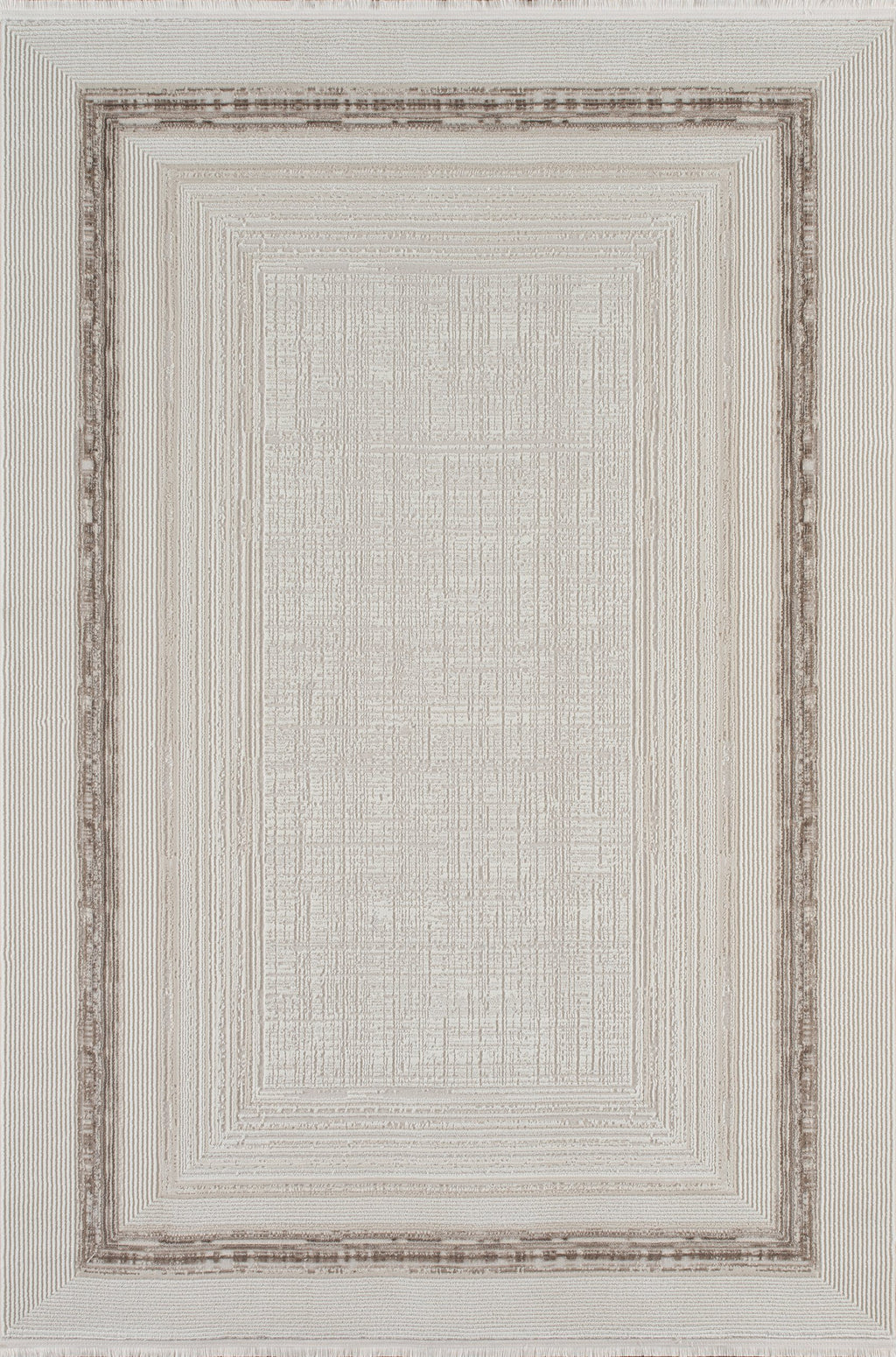 Layla Lux Silkki Rug – Cream / Beige