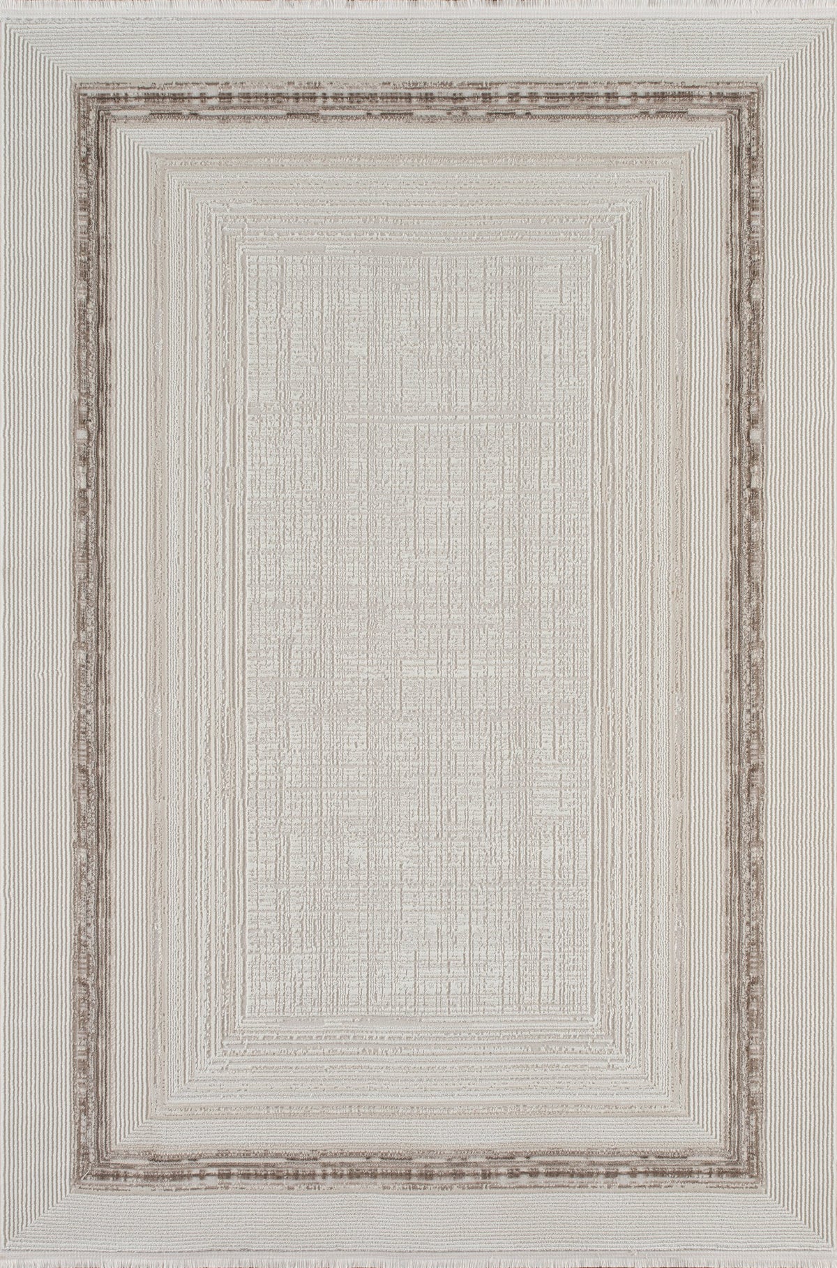 Layla Lux Silkki Rug – Cream / Beige