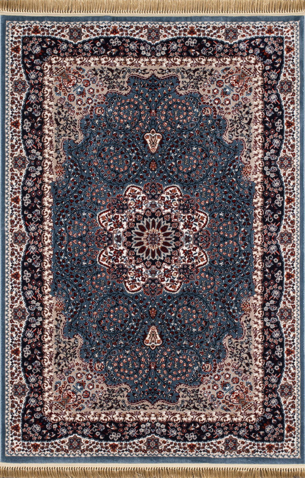 Kermanshah Taivas Rug – Blue / Navy