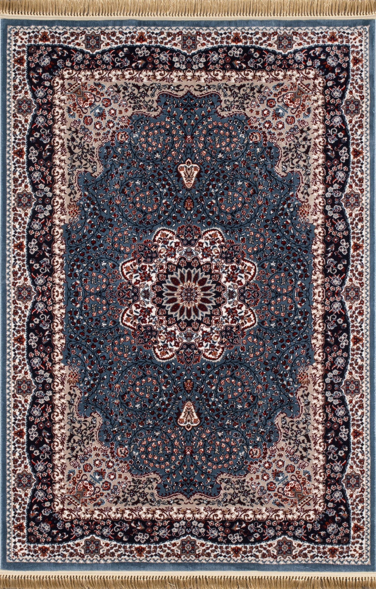 Kermanshah Taivas Rug – Blue / Navy