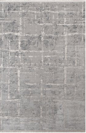 Valentina Orvokki Rug – Light Grey / Dark Grey