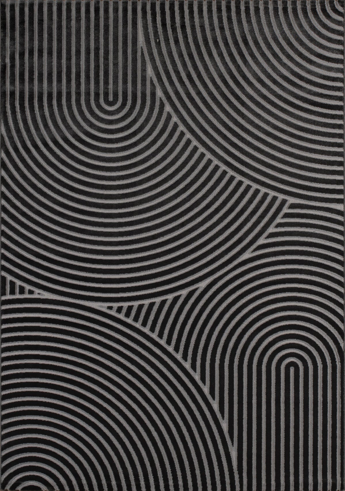 Damia Usva Rug – Light Grey / Dark Grey