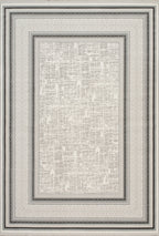Bodrum Lahti Rug – Grey / Dark Grey