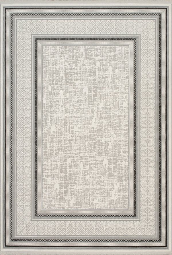 Bodrum Lahti Rug – Grey / Dark Grey