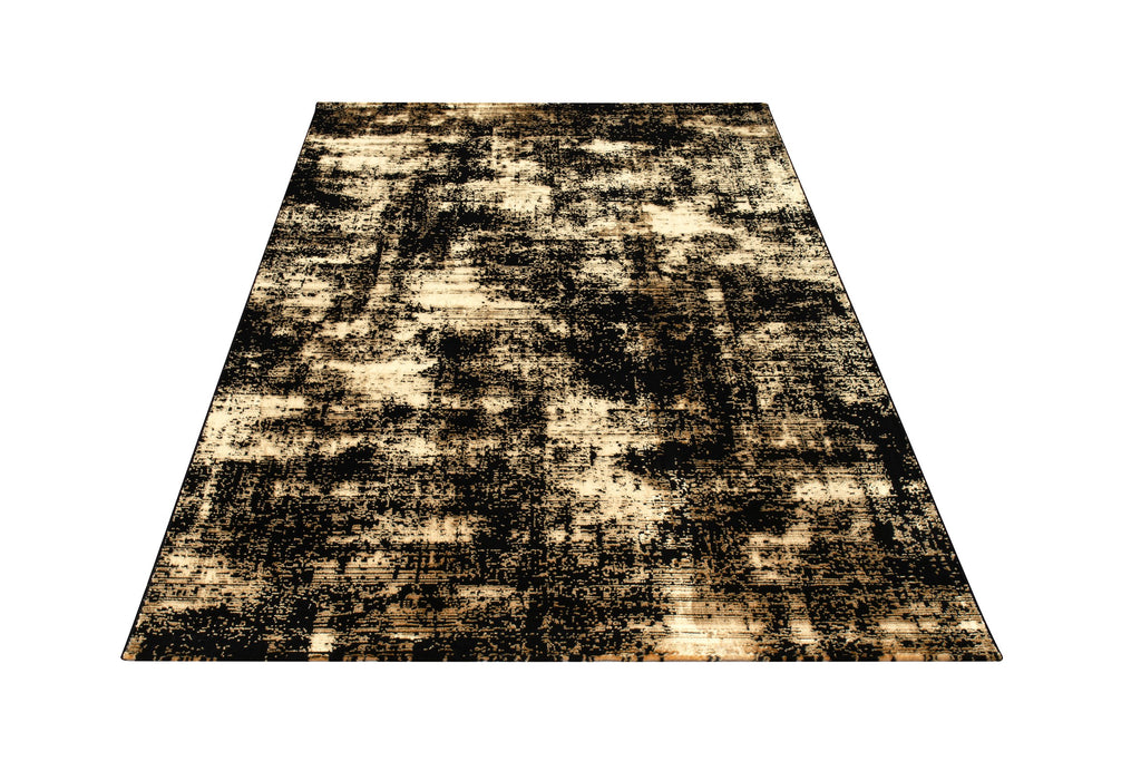 Montana Kataja Rug – Black / Gold (2)