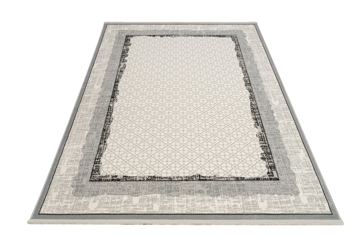 Bodrum Saari Rug – Grey / Dark Grey (2)