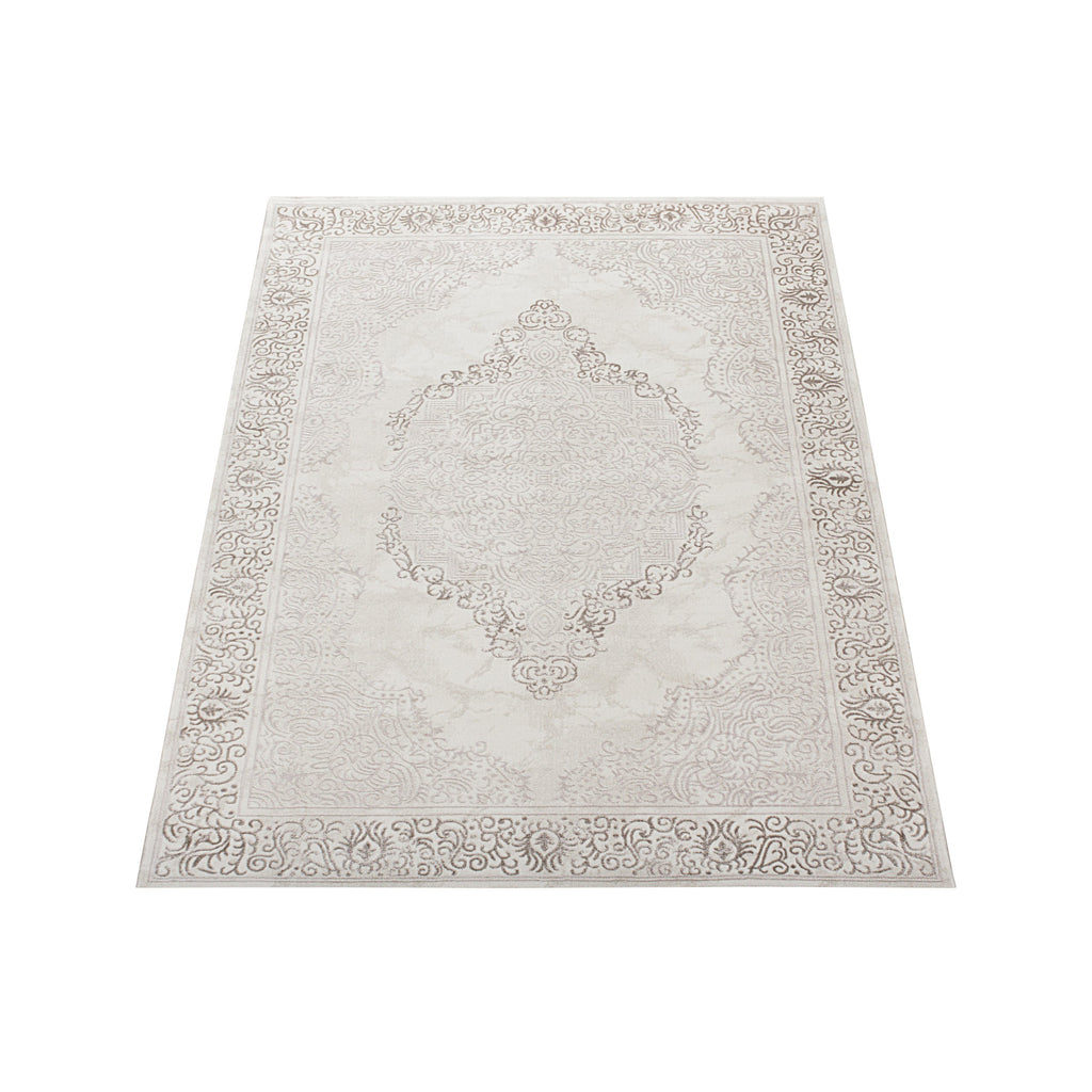 Valentina Kielo Rug – Beige / Dark Beige (2)