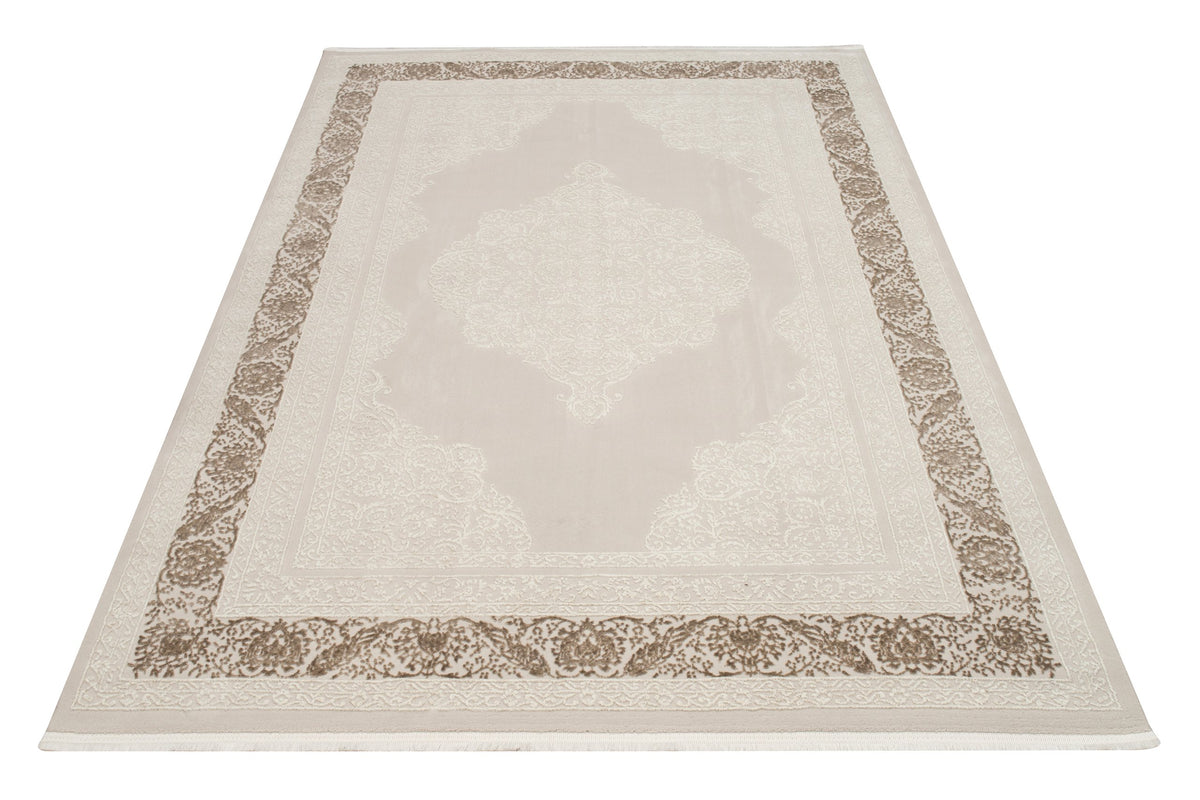 Layla Lux Valo Rug – Cream / Beige (2)