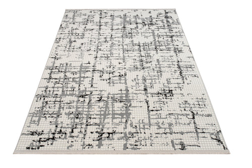Bodrum Satama Rug – Grey / Dark Grey (2)