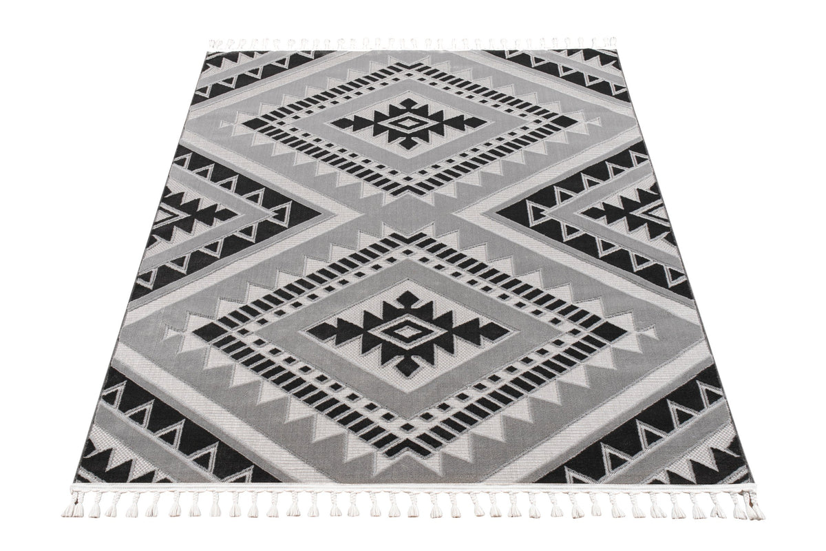Damia Utu Rug – Grey / Dark Grey (2)