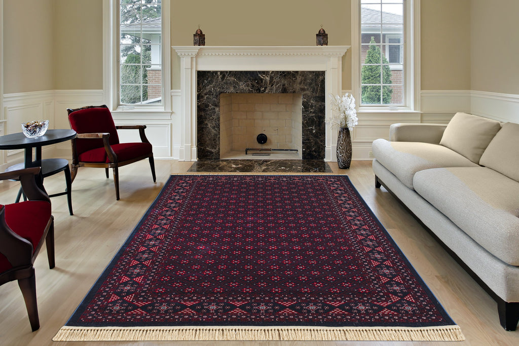 Kermanshah Ilta Rug – Navy (3)