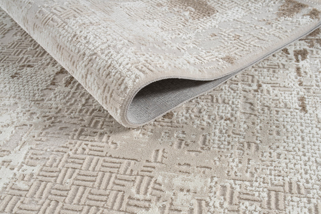 Layla Lux Pilvi Rug – Cream / Beige (3)