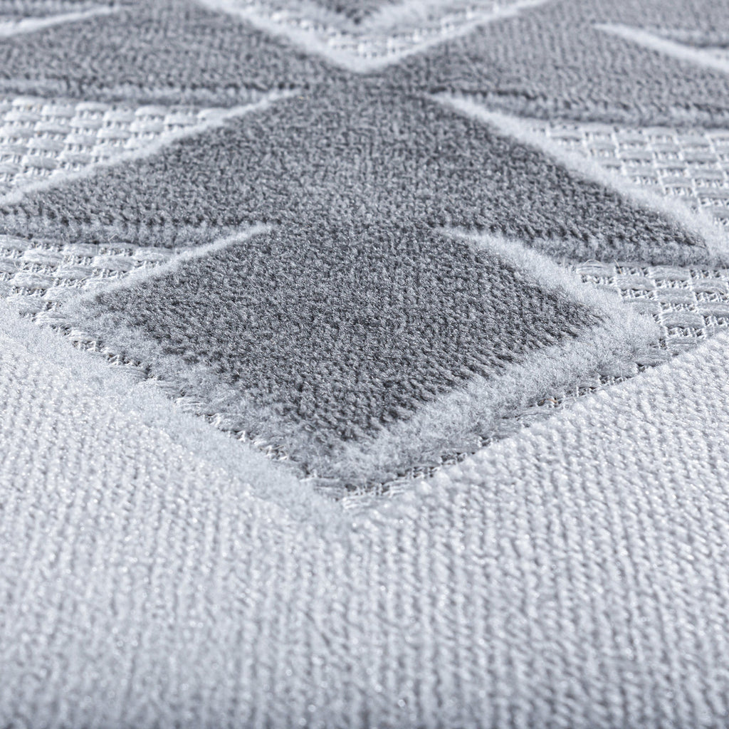 Damia Utu Rug – Grey / Dark Grey (3)