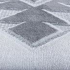 Damia Utu Rug – Grey / Dark Grey (3)
