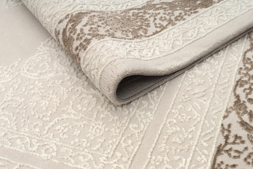 Layla Lux Valo Rug – Cream / Beige (3)