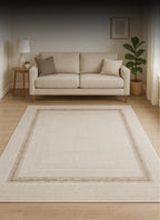 Layla Lux Silkki Rug – Cream / Beige (4)