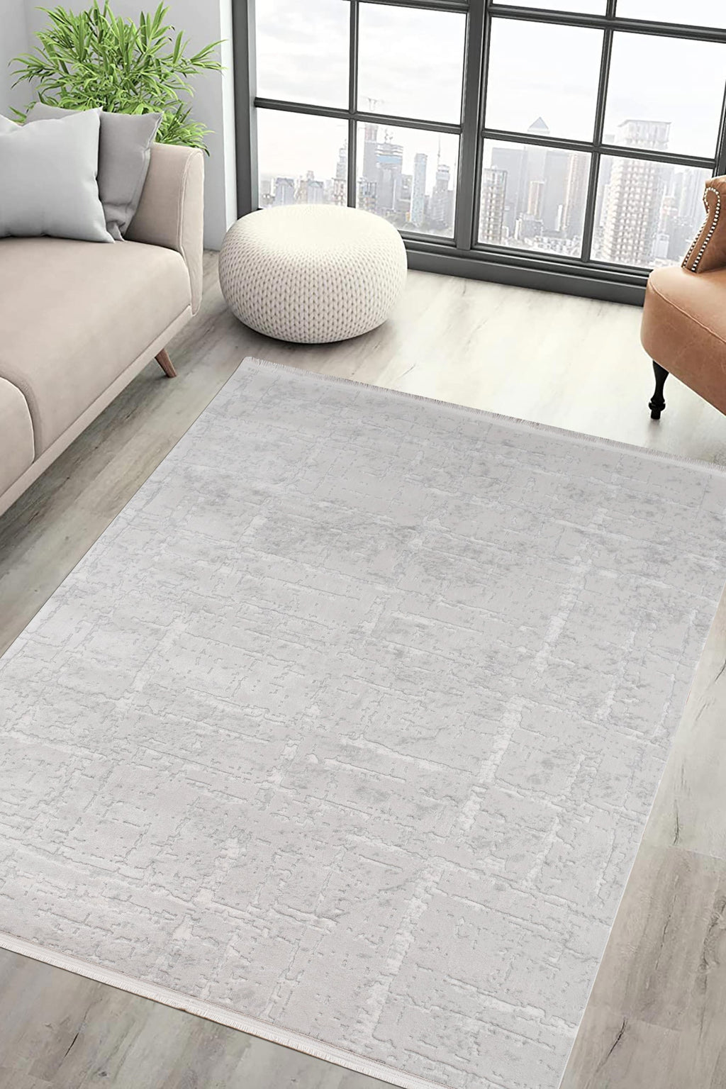 Valentina Orvokki Rug – Cream / Light Grey (4)