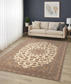 Tabriz Kaarna Rug – Beige (4)