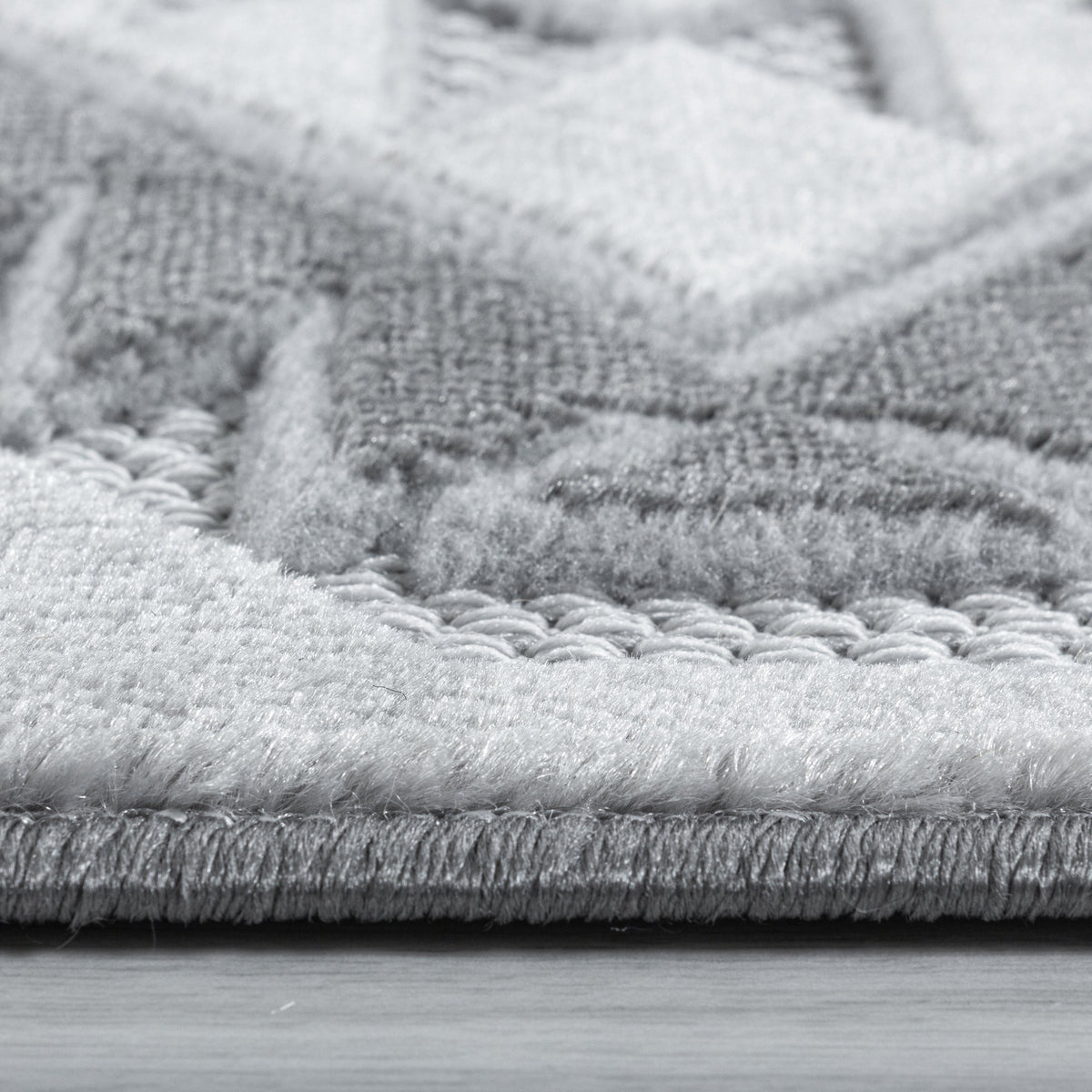 Damia Huurre Rug – Grey / Dark Grey (4)