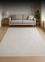 Layla Lux Aamu Rug – Cream (4)
