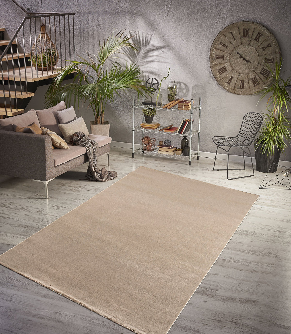 Isabella Hunaja Rug – Beige (5)