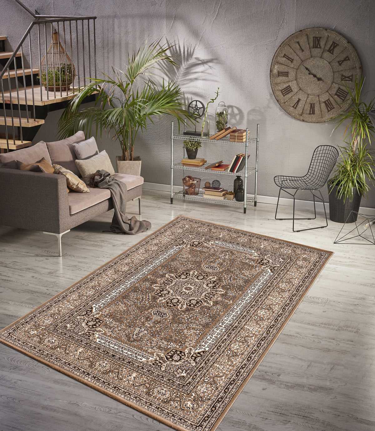 Isabella Ruusu Rug – Brown (5)