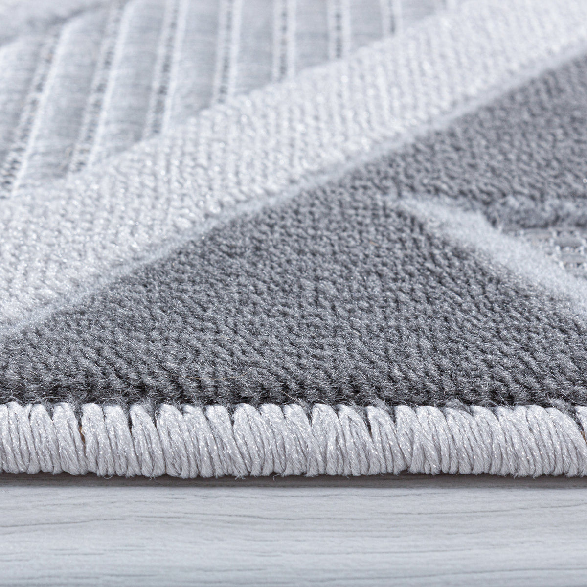Damia Utu Rug – Grey / Dark Grey (6)