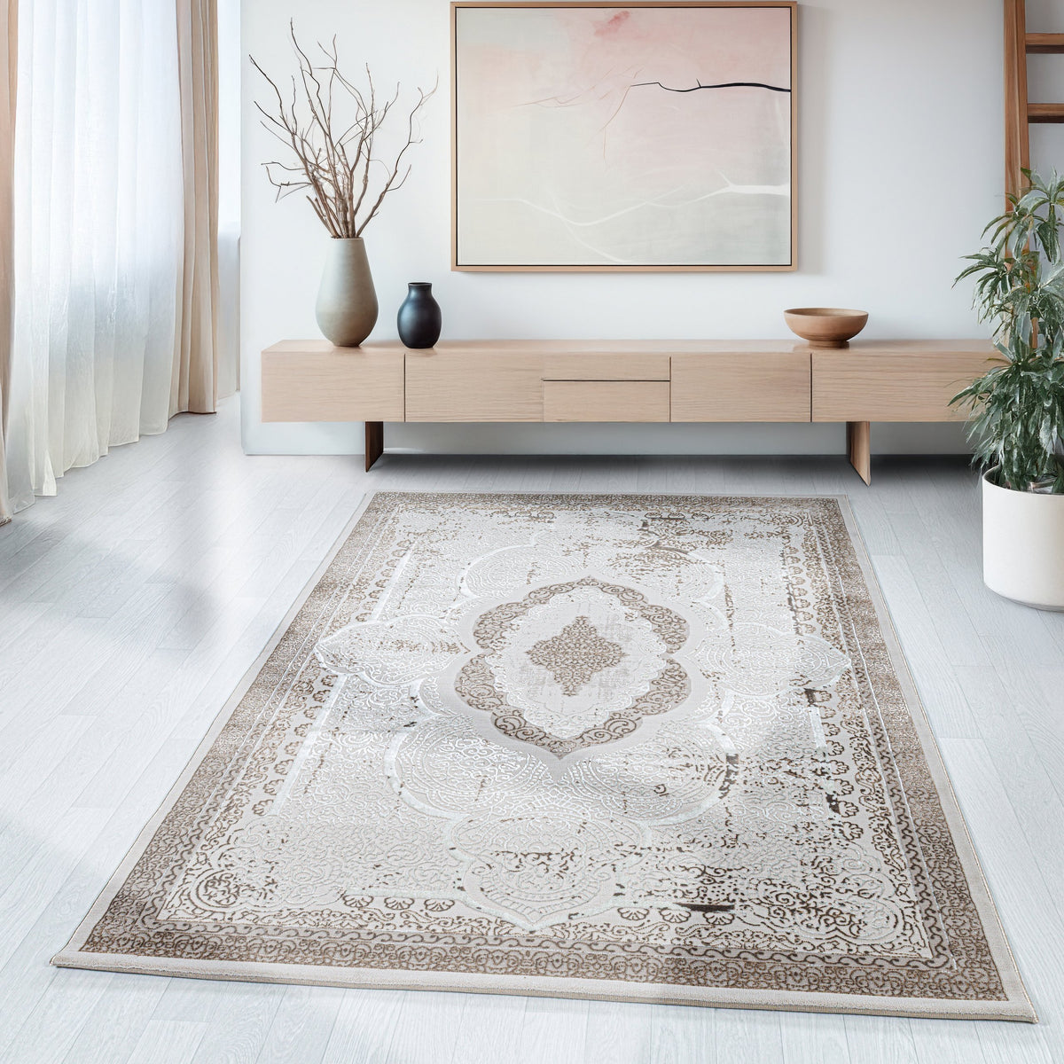 Shiraz Pronssi Rug – Beige (7)
