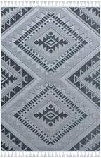 Damia Utu Rug – Grey / Dark Grey (10)